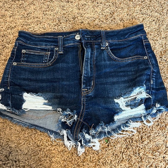 American Eagle Outfitters Pants - American Eagle destructed jean shorts size 6
